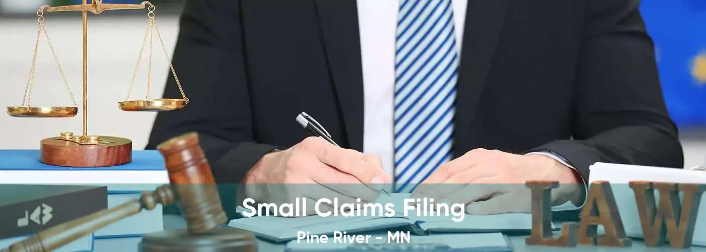 Small Claims Filing Pine River - MN