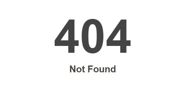 404 page not found